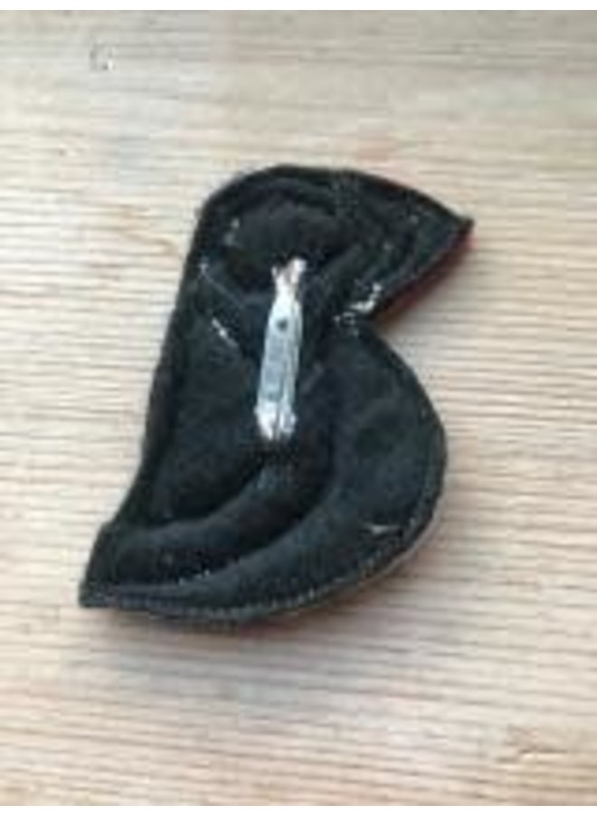 Puffin Bird Felt Brooch 01