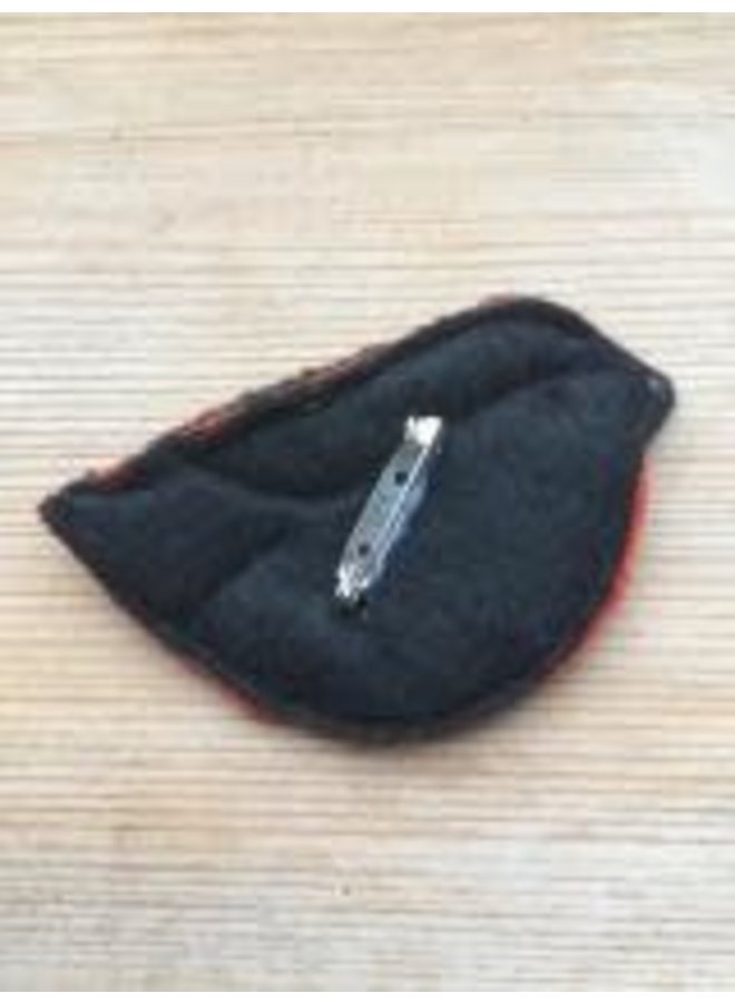 Broche de fieltro Robin Bird 05
