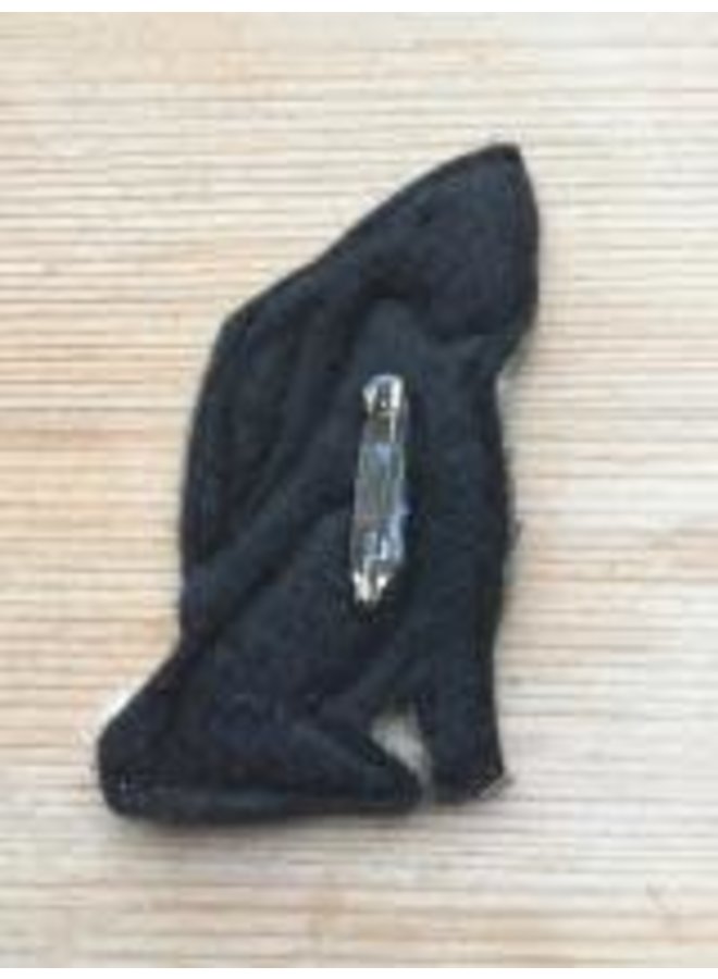 Hare Creature Felt Brooch 12