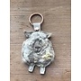 White Faced Sheep Creature Felt Nyckelring 13