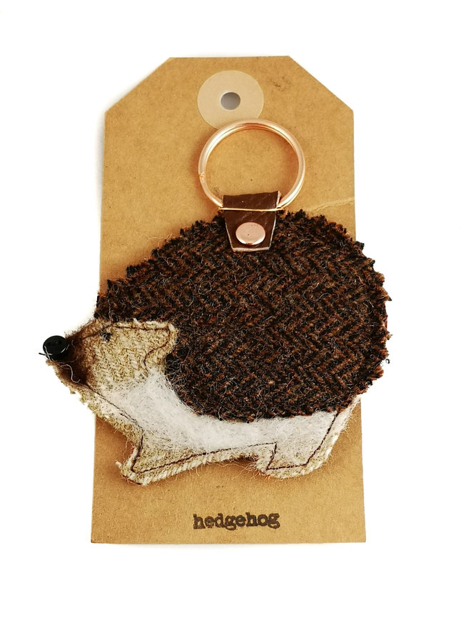 Hedgehog Creature Felt Nyckelring 15