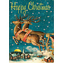 Christmas Eve glitter  card
