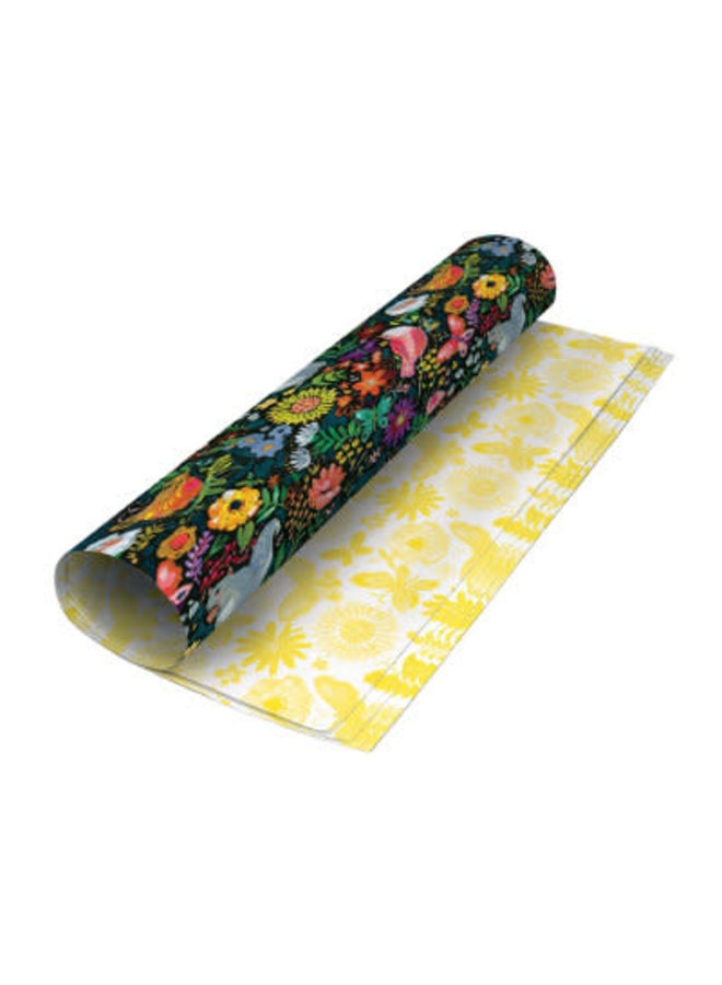 Wild Batik  reversable gift wrap