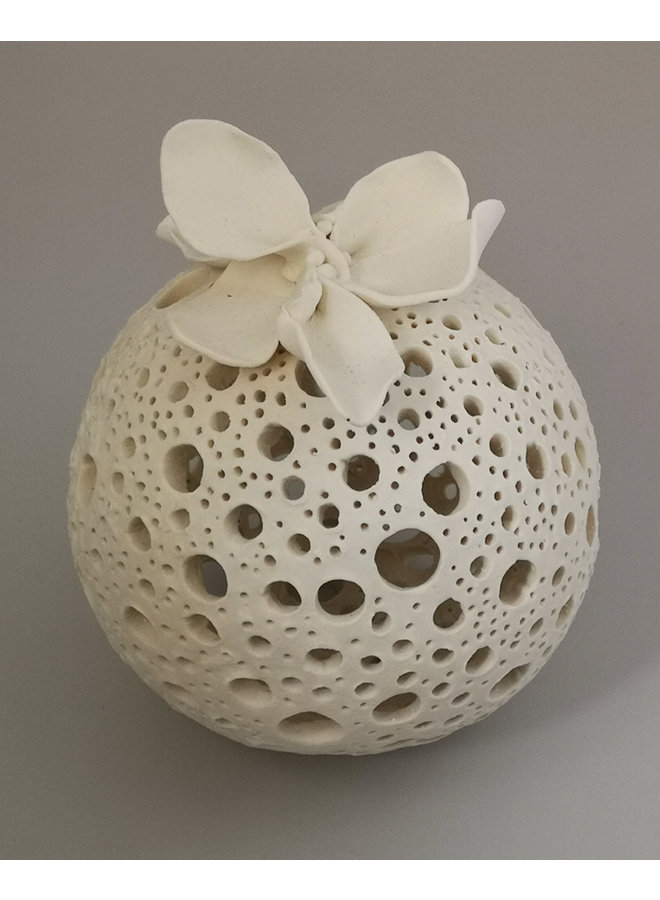 Pierced Form 1 stoneware 11