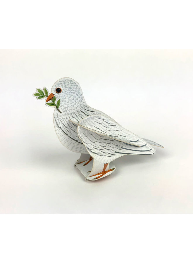 Carte Pop-Out Dove par Alice Melvin
