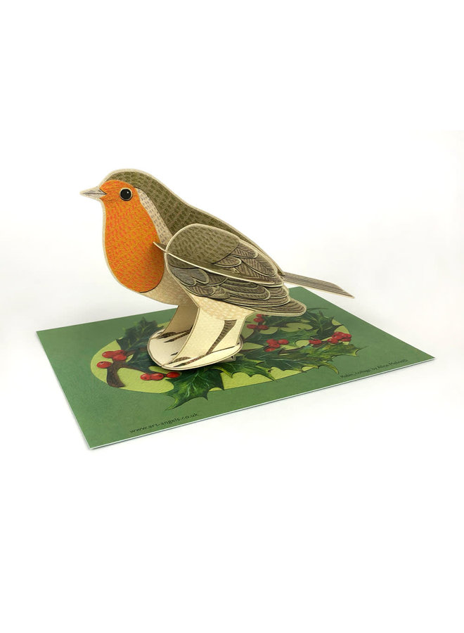Robin Pop-Out-kort av Alice Melvin