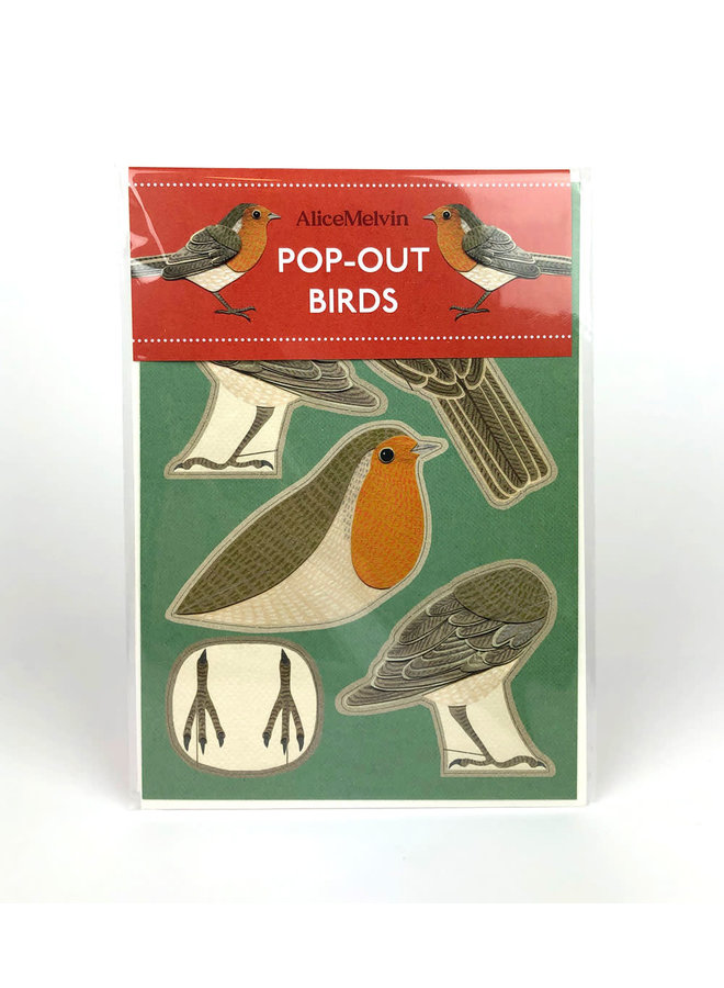 Robin Pop-Out card by Alice Melvin