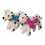 Dalmation Dog Blue or Pink Scarf Felt Toy 138