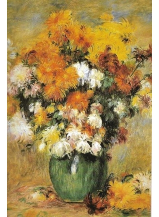Bouquet de Chrysanthemes card