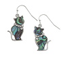 Copy of Gecko Inlaid Paua shell Drop Earrings 213