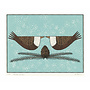 Tarjeta Winter Birds de Alice Melvin