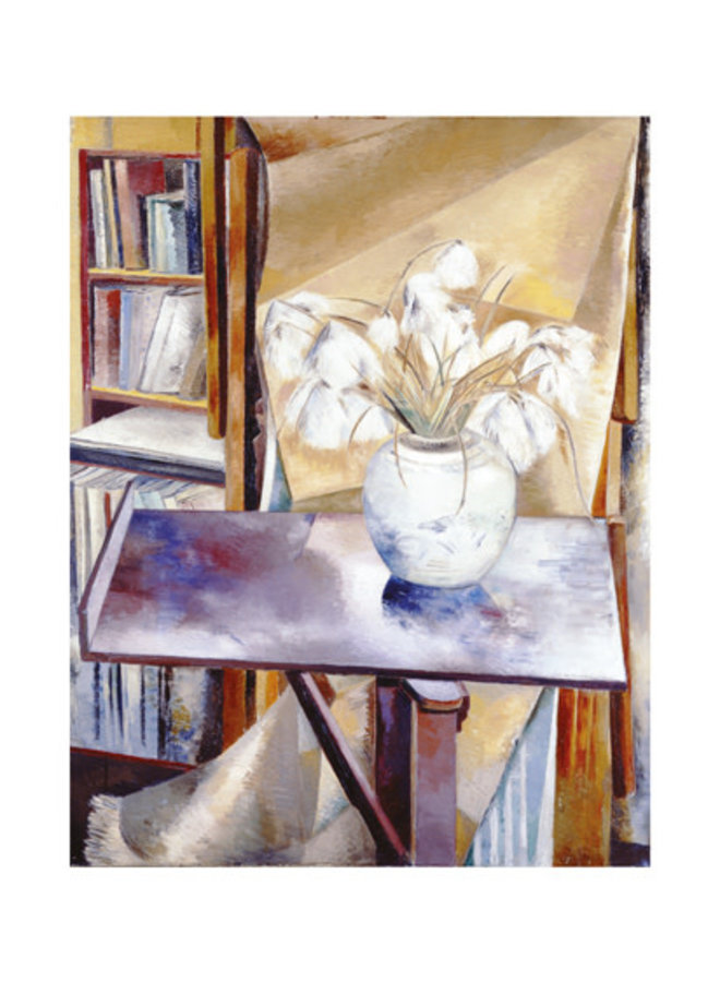 Still Life with Bog Cotton by Paul Nash