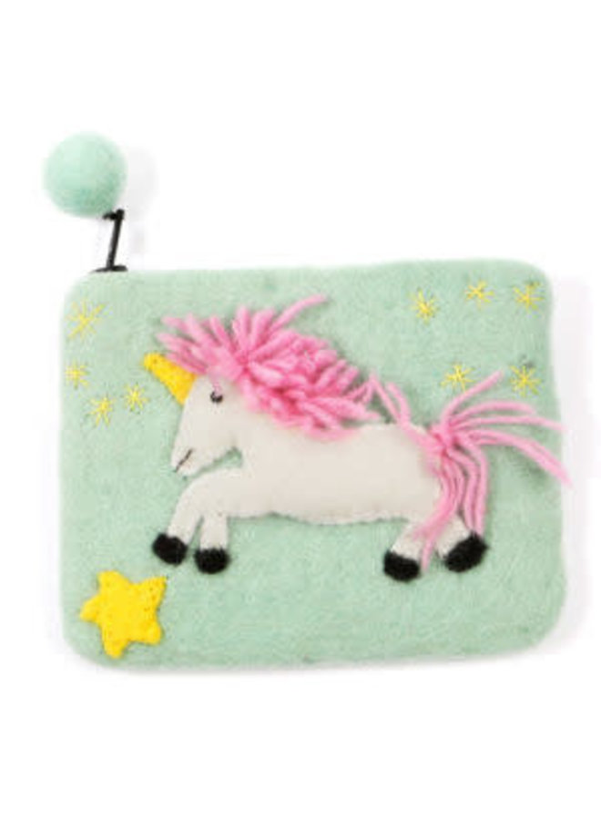 Sac à main licorne feutre 23