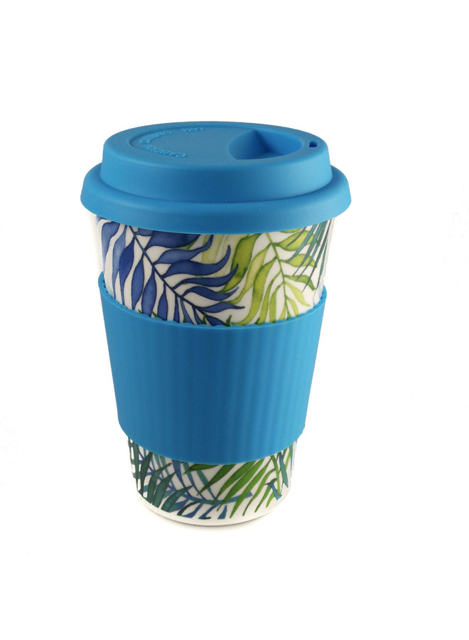 Orinoco Palm Travel Mug by Carikube Vessey 65