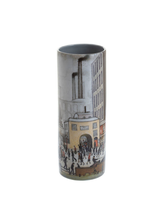 Lowry Coming from the Mill  Medium Art Vase ceramic 245