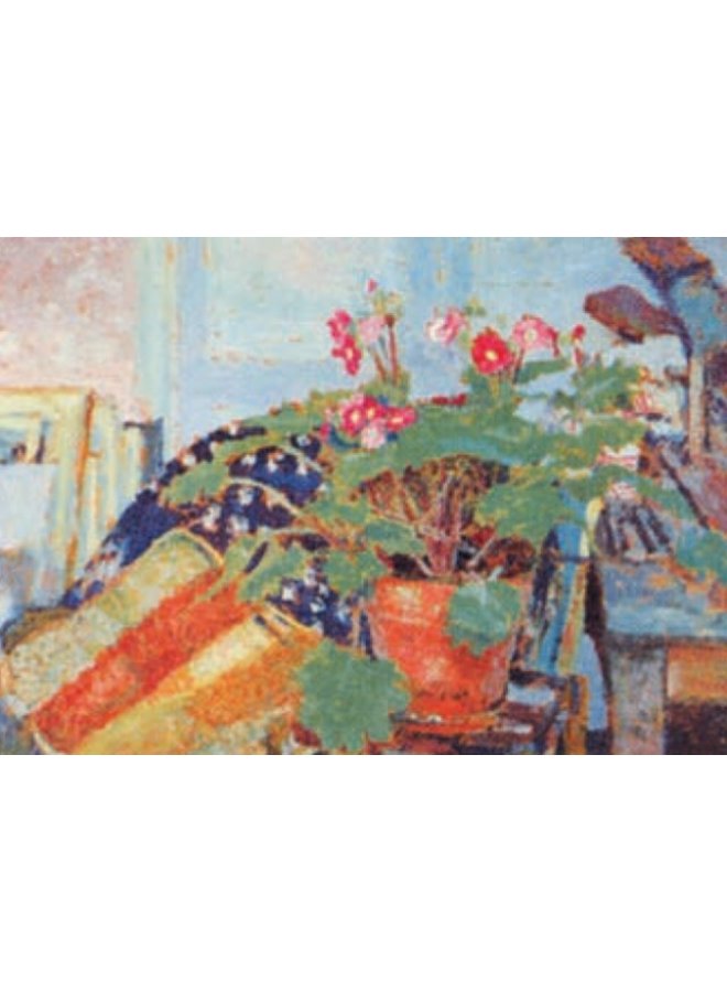 Pot of Flowers by Vuillard 140x 180mm card