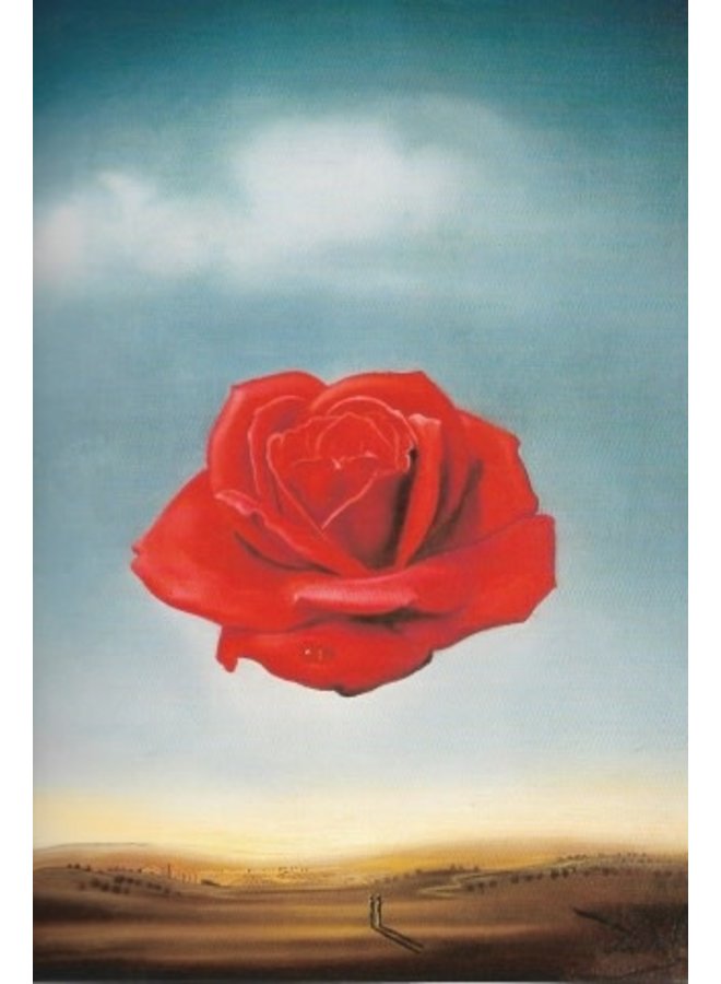 Rose Meditative by Salador Dali  140x 180mm card