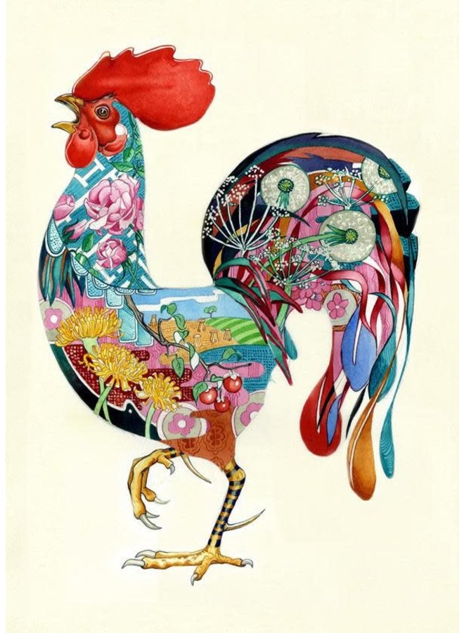 Rooster Card