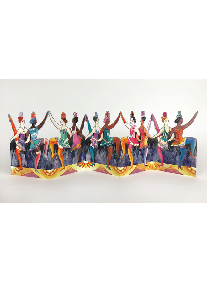 Carte 3D Cabaret Dancers par Sarah Young