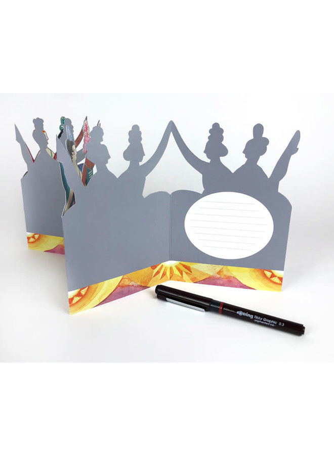 Carte 3D Cabaret Dancers par Sarah Young