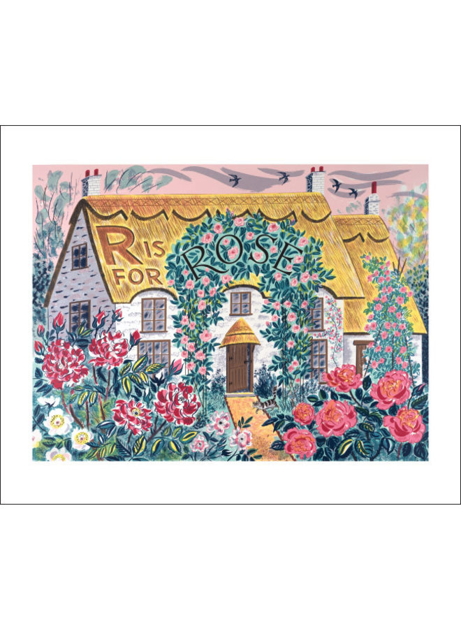 R is for Rose by Emily Sutton