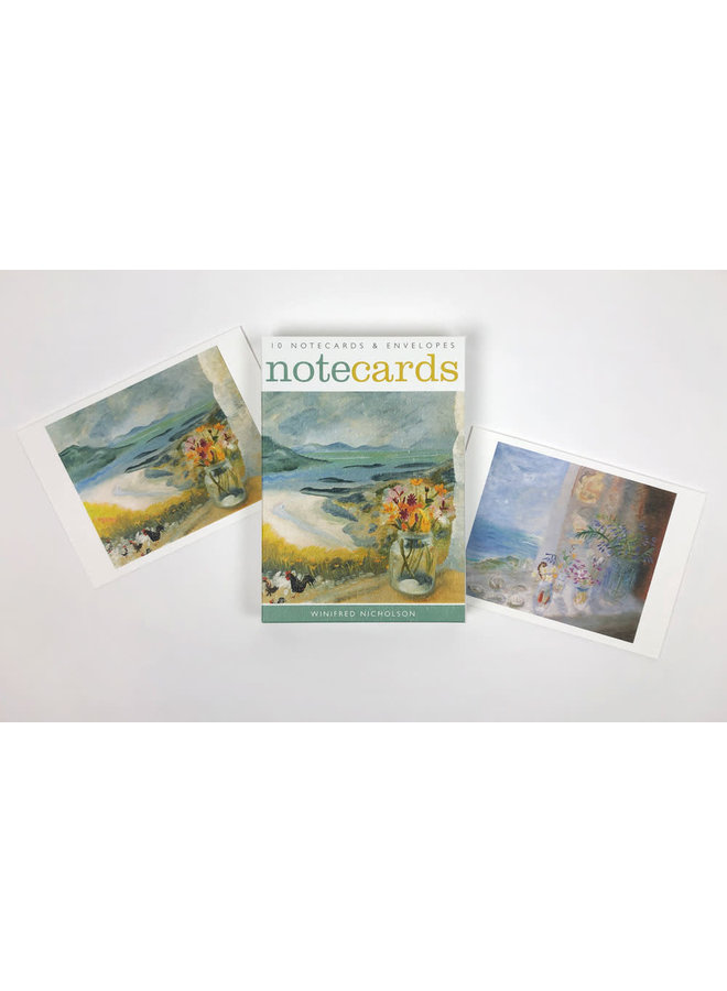 Blick von Gavin Maxwell's und Cheeky Chicks 10 Notecards von Winifred Nicholson