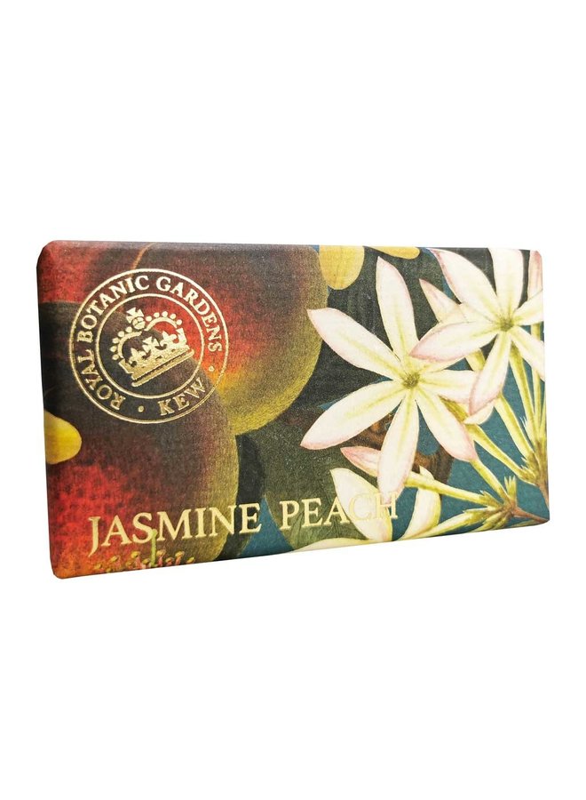 Kew Gardens Savon au jasmin et à la pêche 240 g