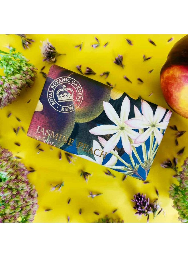 Kew Gardens Jasmine & Peach 240gm Soap