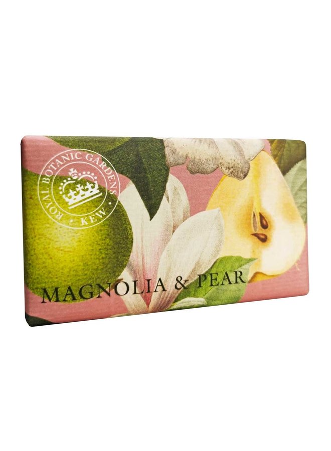 Kew Gardens Magnolia & Pear 240 g Seife