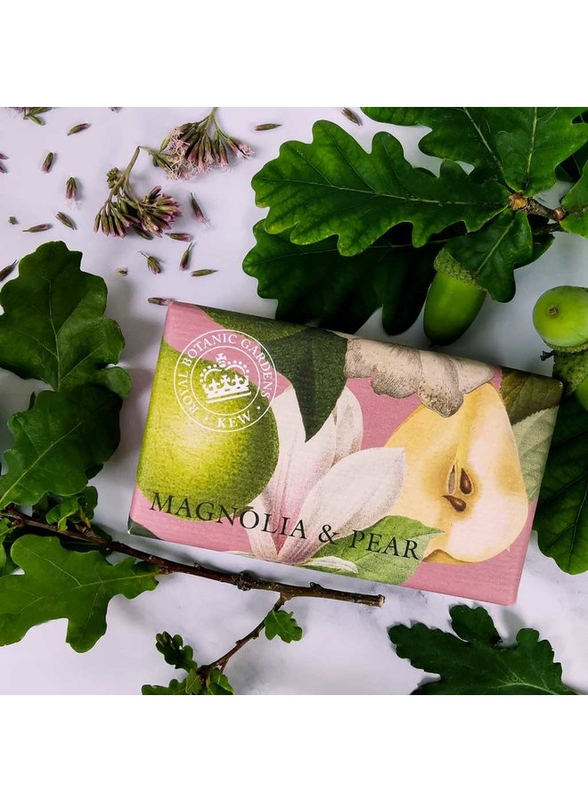 Kew Gardens Magnolia & Pear 240gm Soap