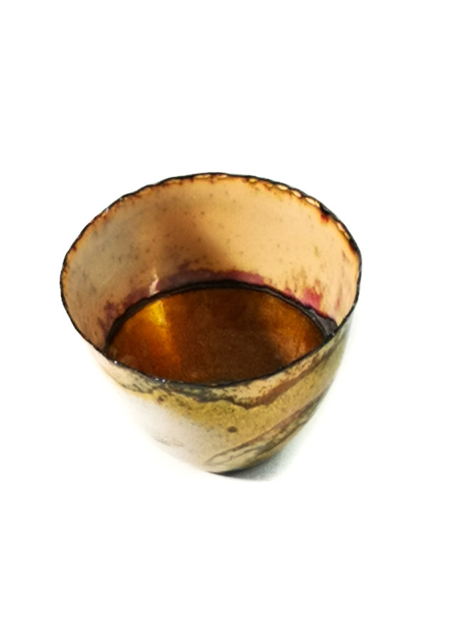 Enamelled Copper Bowl 183