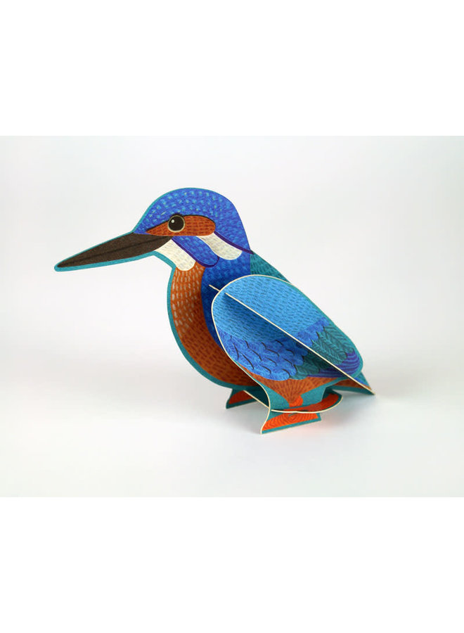 Kingfisher  Pop-Out card by Alice Melvin