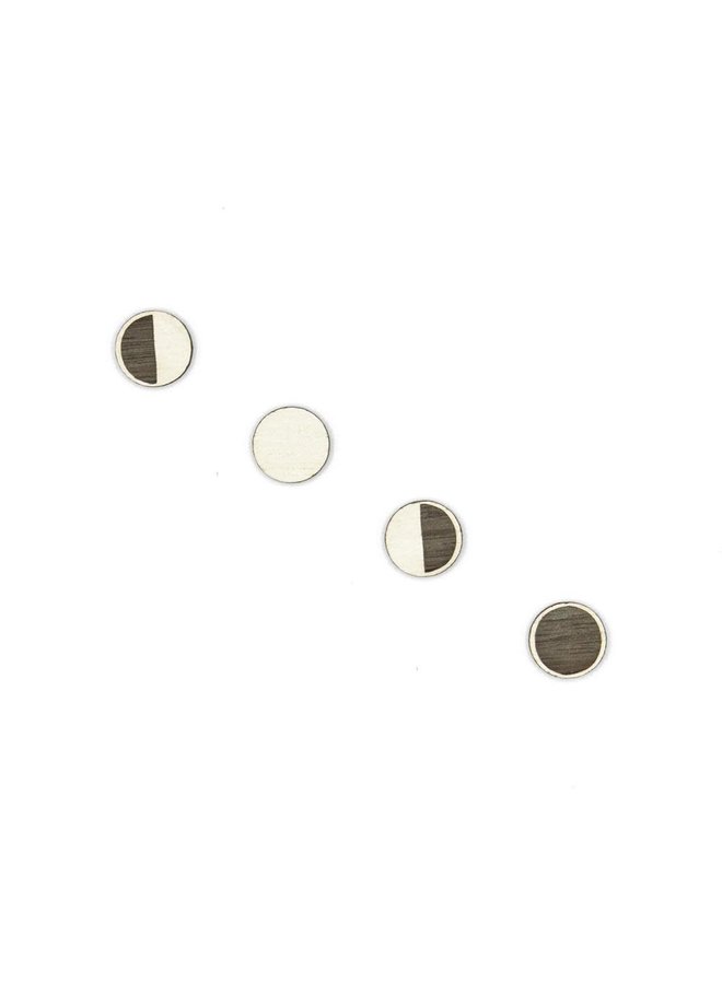 Moon Phases Stud  Earings 054