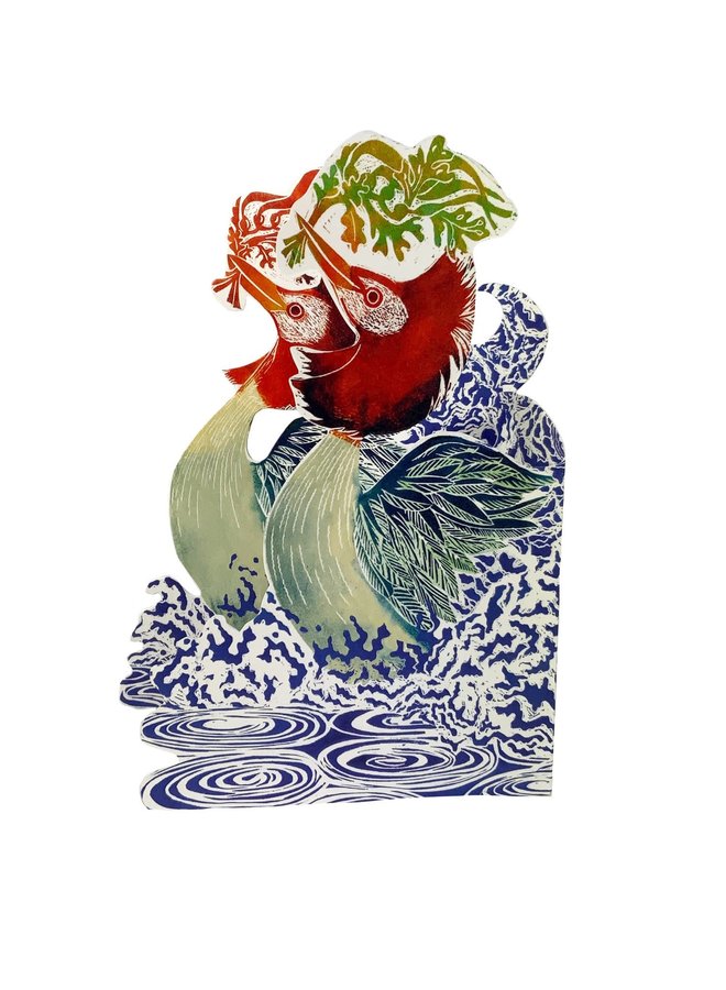 Трехмерная тройная карта танцующих поганок