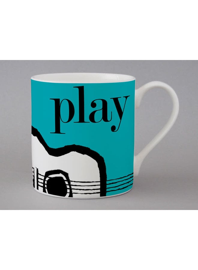 Graphic Play Large Blue Mug   162