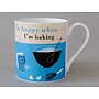 Grande tasse turquoise olive Happiness Baking 167