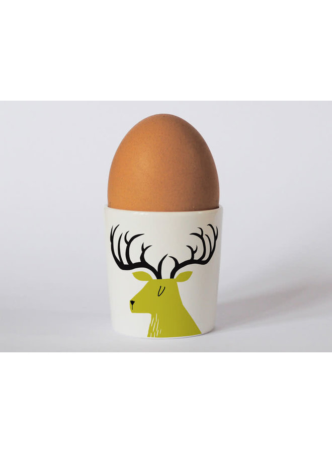 Countryside Stag Зеленая подставка для яиц 193