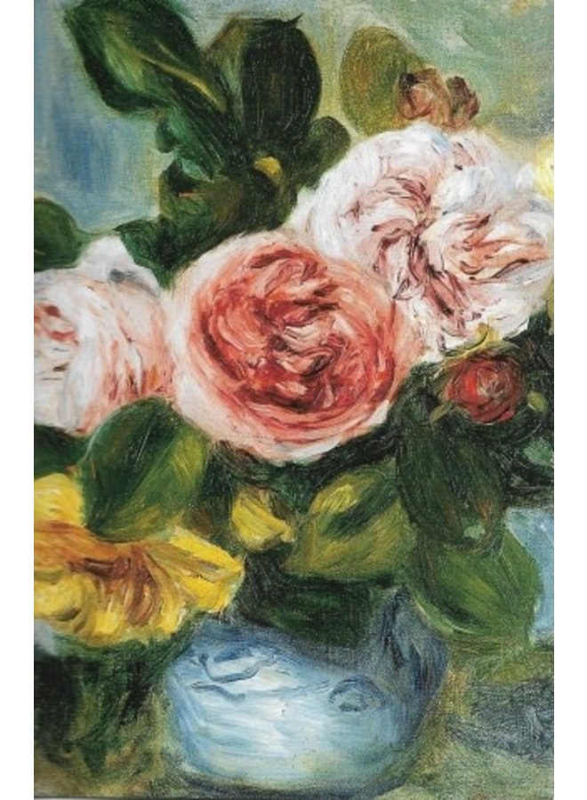 Roses in a Vase by Renoir 140 x 180mm card