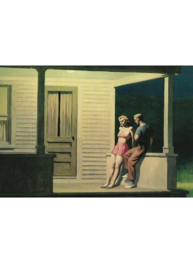 Summer Evening by Hopper 140 x 180mm card