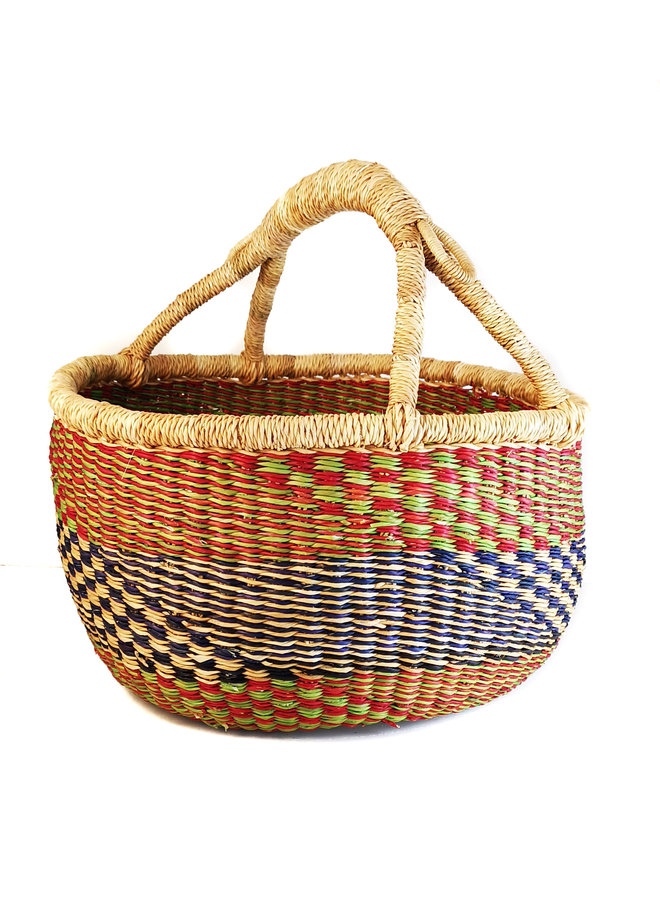 Bolga Ghanainan Veta Vera Grass Basket 53