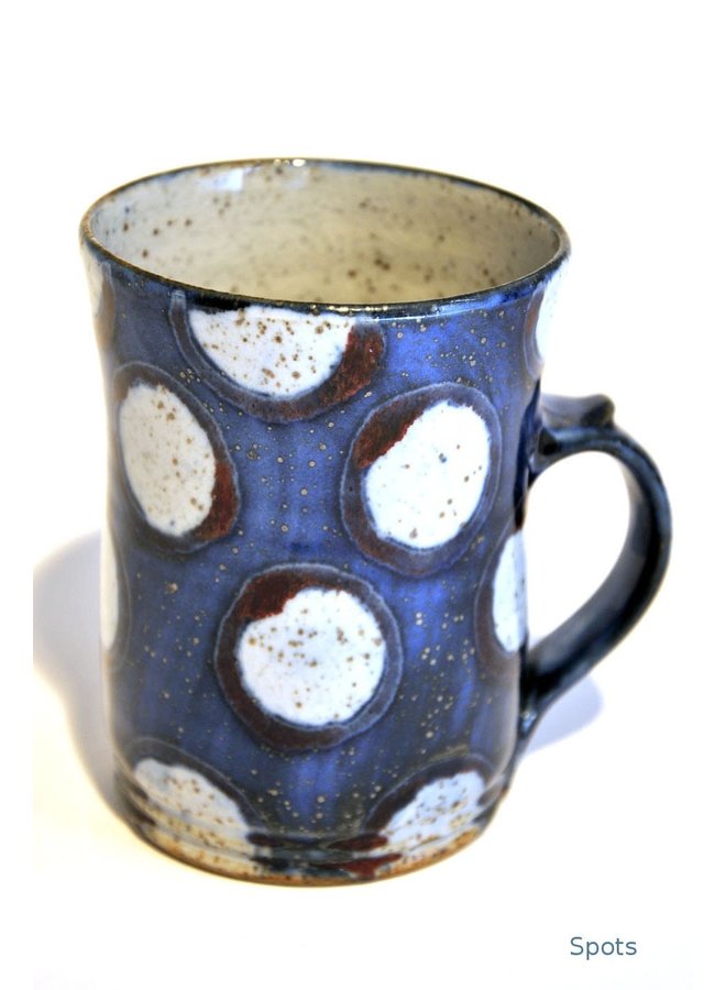 Spots Large Earthenware Mug 05