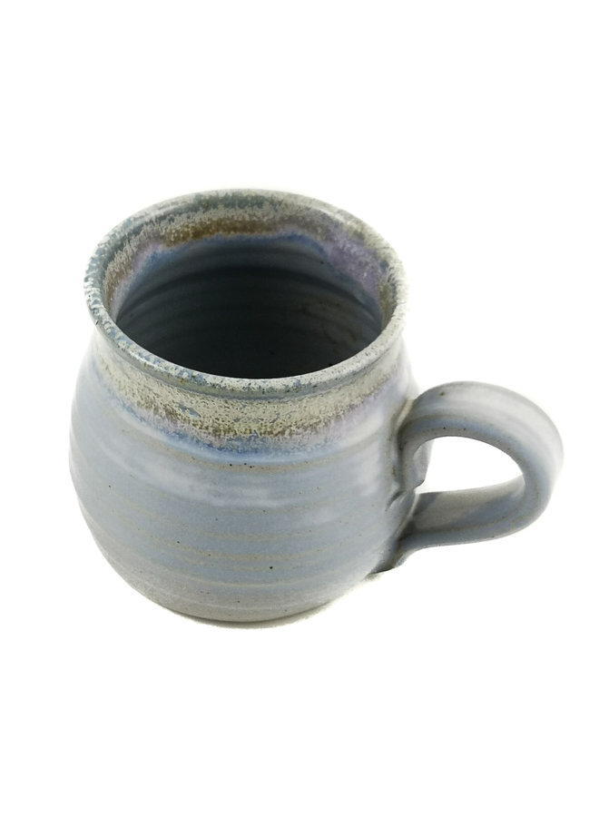 Blue Grey  Earthenware Mug 15