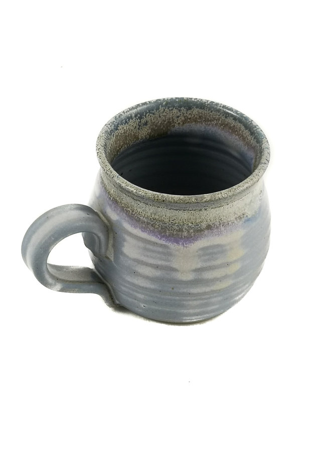 Mug Faïence Bleu Gris 15