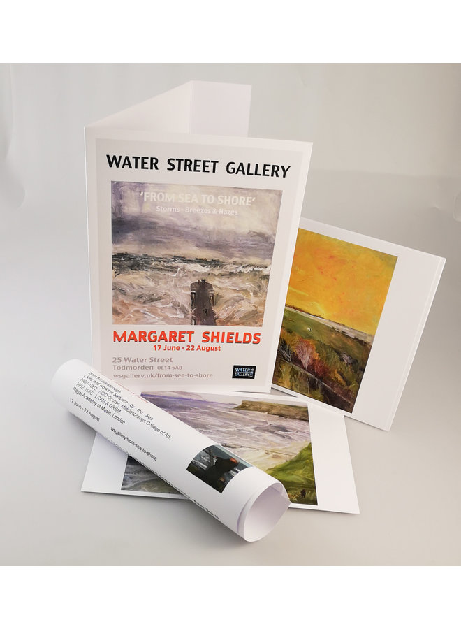 Kortsamling i mapp 10 A5-kort 036