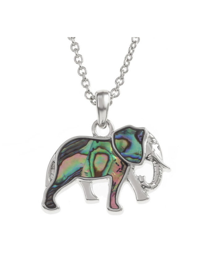 Elephant Paua skal halsband