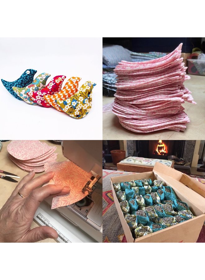 Oiseaux lavande - Love Birds - Liberty Tana Print 101