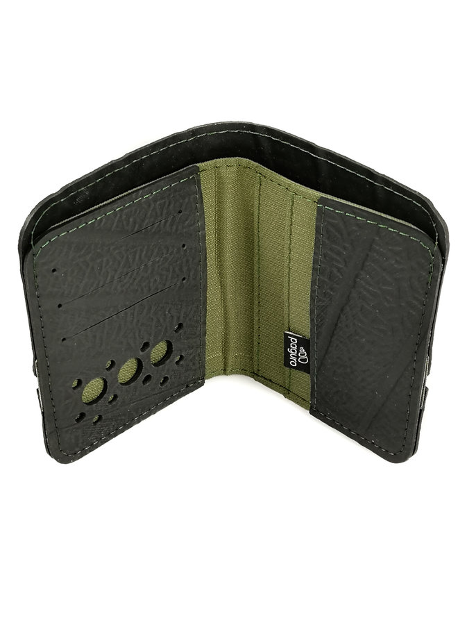 Billetero cámara de aire Dody slim style Olive 70