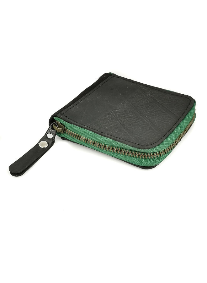 Zip wallet cards and coin compartment Toby Green