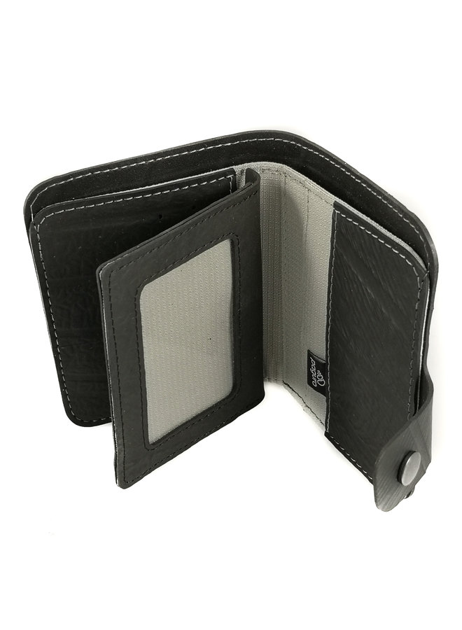 Wallet  Ben style inner tube with zip coin & card holder Grey 63