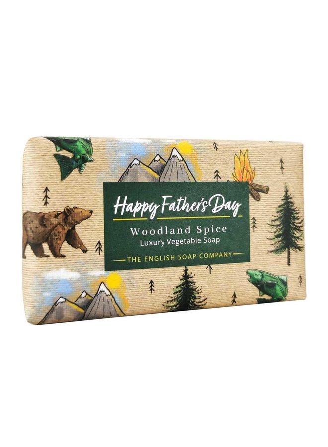 Father's Day  Vegetable Soap Woodland Spice